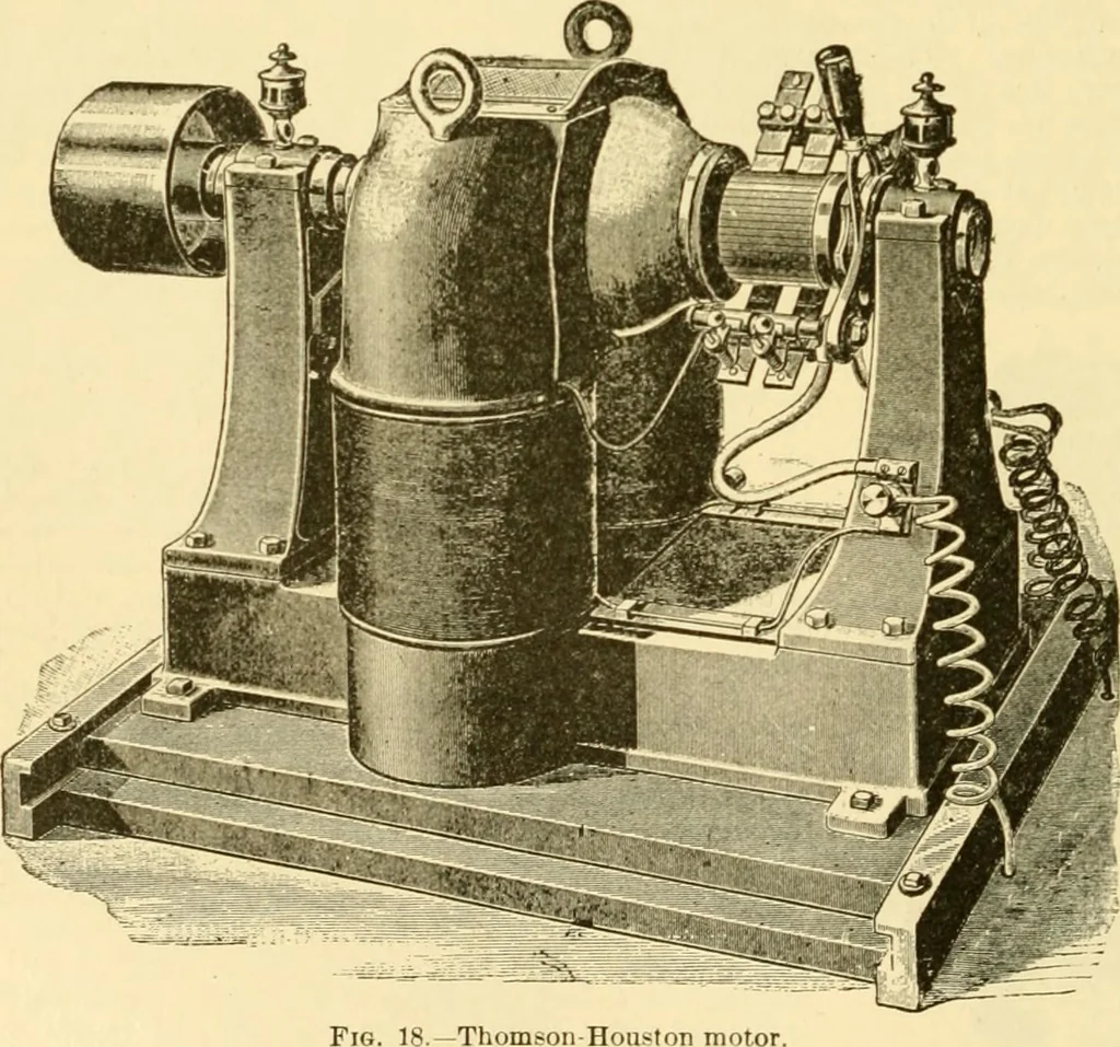 An illustration from Modern mechanism, exhibiting the latest progress in machines, motors, and the transmission of power, being a supplementary volume to Appletons' cyclopaedia of applied mechanics, 1892, leaf 569