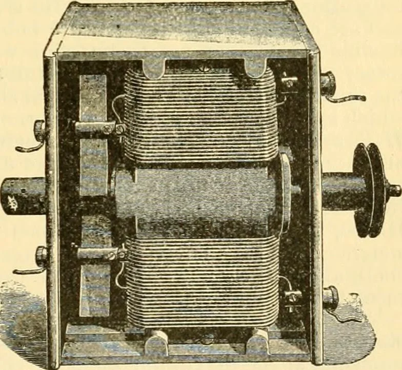 An illustration from Modern mechanism, exhibiting the latest progress in machines, motors, and the transmission of power, being a supplementary volume to Appletons' cyclopaedia of applied mechanics, 1892, leaf 570