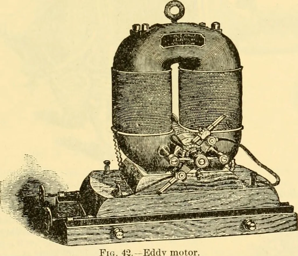 An illustration from Modern mechanism, exhibiting the latest progress in machines, motors, and the transmission of power, being a supplementary volume to Appletons' cyclopaedia of applied mechanics, 1892, leaf 576