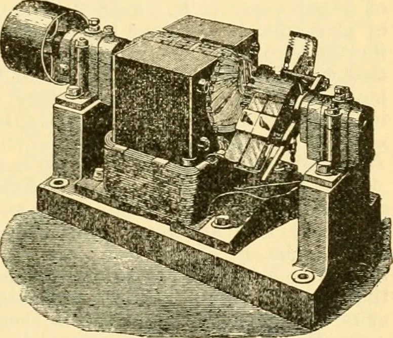 An illustration from Modern mechanism, exhibiting the latest progress in machines, motors, and the transmission of power, being a supplementary volume to Appletons' cyclopaedia of applied mechanics, 1892, leaf 578