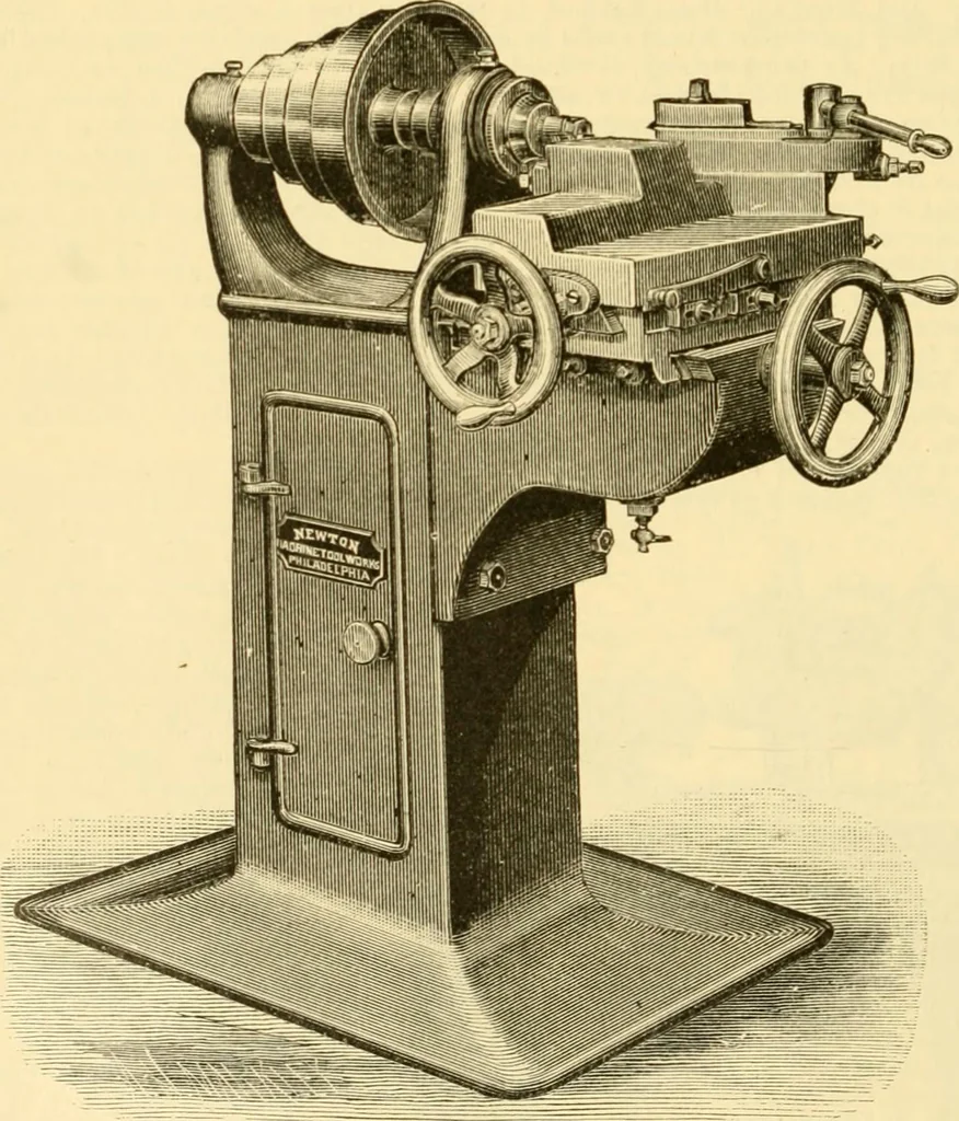 An illustration from Modern mechanism, exhibiting the latest progress in machines, motors, and the transmission of power, being a supplementary volume to Appletons' cyclopaedia of applied mechanics, 1892, leaf 591
