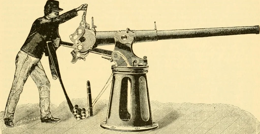 An illustration from Modern mechanism, exhibiting the latest progress in machines, motors, and the transmission of power, being a supplementary volume to Appletons' cyclopaedia of applied mechanics, 1892, leaf 600