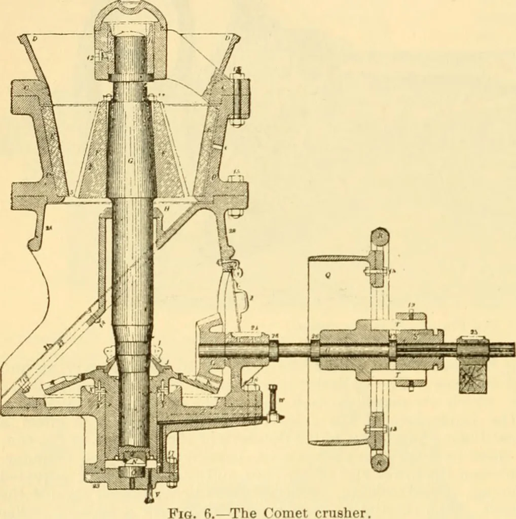 An illustration from Modern mechanism, exhibiting the latest progress in machines, motors, and the transmission of power, being a supplementary volume to Appletons' cyclopaedia of applied mechanics, 1892, leaf 605