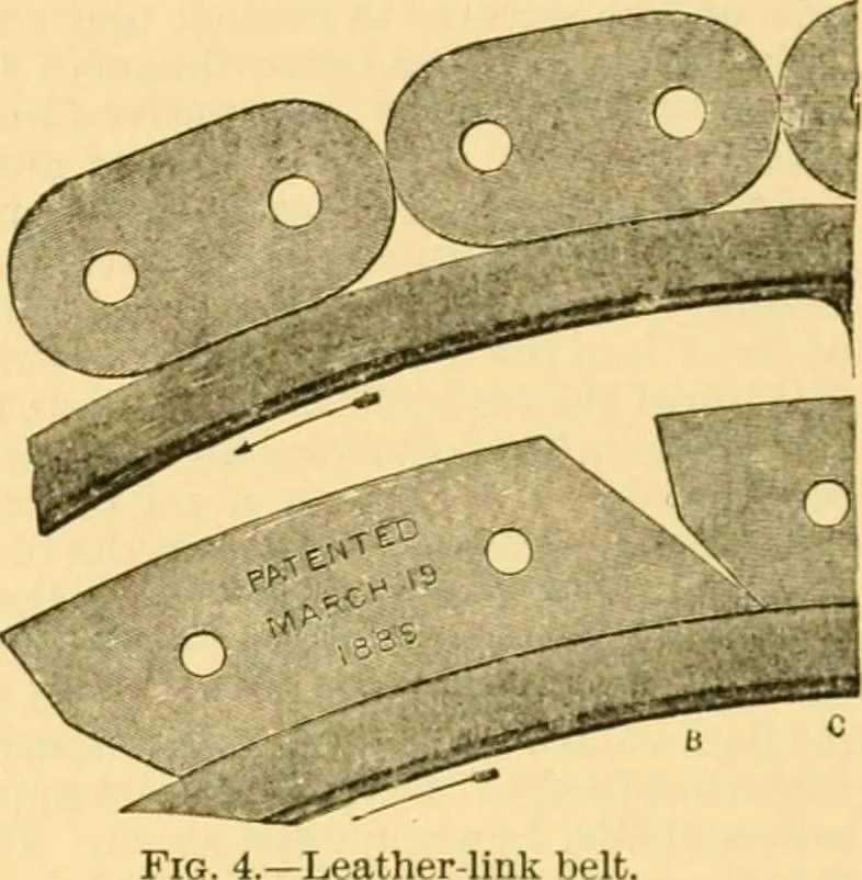 An illustration from Modern mechanism, exhibiting the latest progress in machines, motors, and the transmission of power, being a supplementary volume to Appletons' cyclopaedia of applied mechanics, 1892, leaf 61