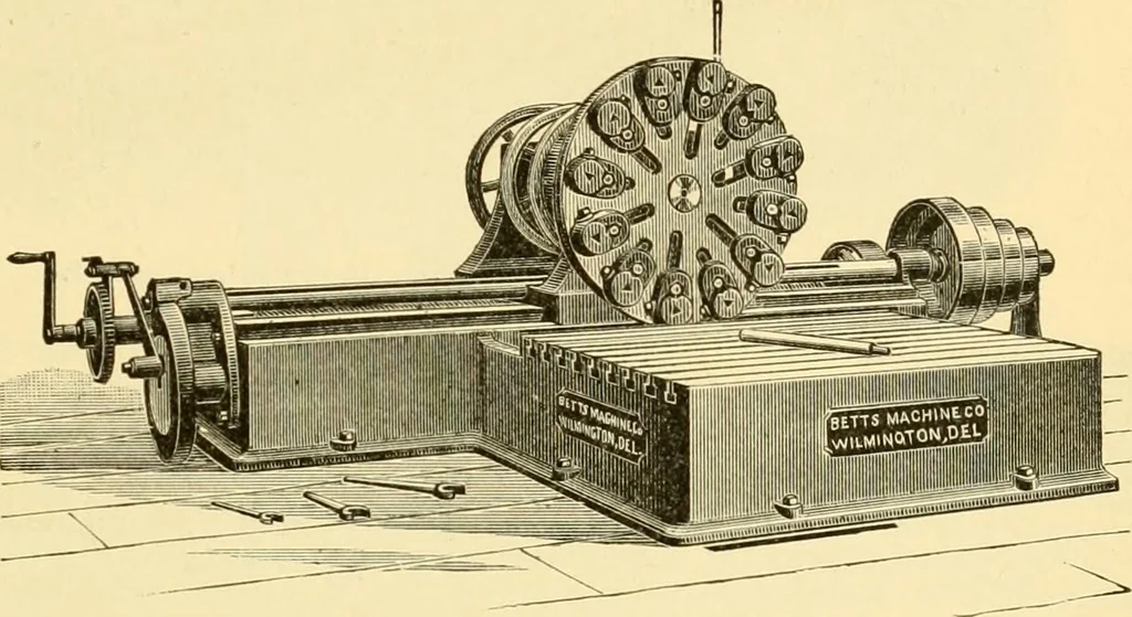 An illustration from Modern mechanism, exhibiting the latest progress in machines, motors, and the transmission of power, being a supplementary volume to Appletons' cyclopaedia of applied mechanics, 1892, leaf 654