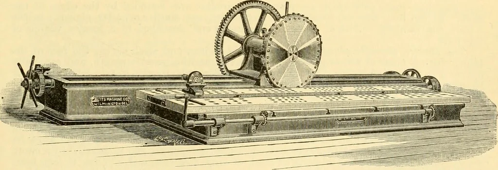An illustration from Modern mechanism, exhibiting the latest progress in machines, motors, and the transmission of power, being a supplementary volume to Appletons' cyclopaedia of applied mechanics, 1892, leaf 654