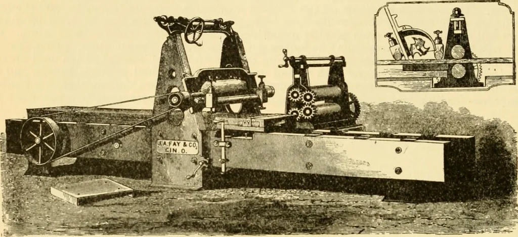 An illustration from Modern mechanism, exhibiting the latest progress in machines, motors, and the transmission of power, being a supplementary volume to Appletons' cyclopaedia of applied mechanics, 1892, leaf 657