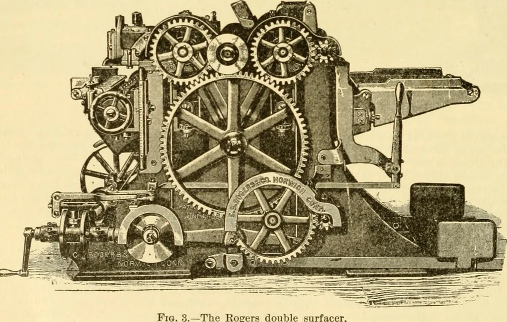 An illustration from Modern mechanism, exhibiting the latest progress in machines, motors, and the transmission of power, being a supplementary volume to Appletons' cyclopaedia of applied mechanics, 1892, leaf 657