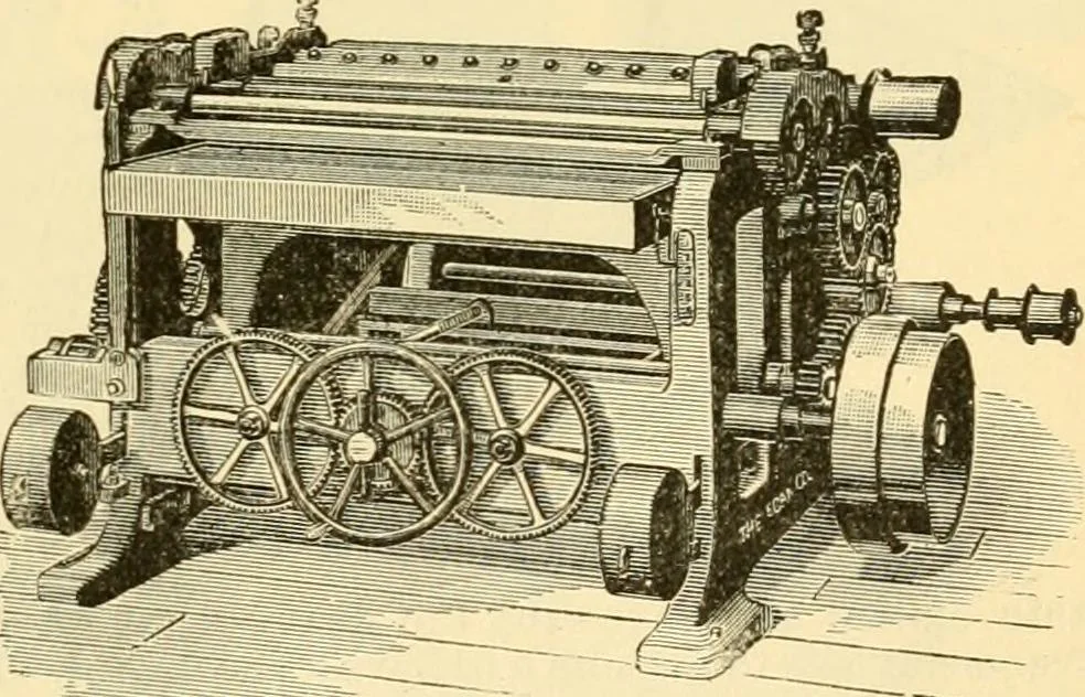 An illustration from Modern mechanism, exhibiting the latest progress in machines, motors, and the transmission of power, being a supplementary volume to Appletons' cyclopaedia of applied mechanics, 1892, leaf 660