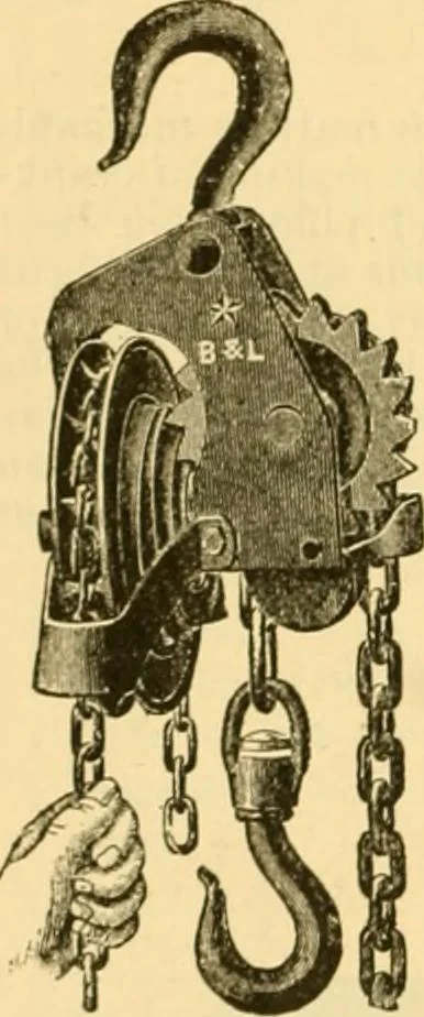 An illustration from Modern mechanism, exhibiting the latest progress in machines, motors, and the transmission of power, being a supplementary volume to Appletons' cyclopaedia of applied mechanics, 1892, leaf 67