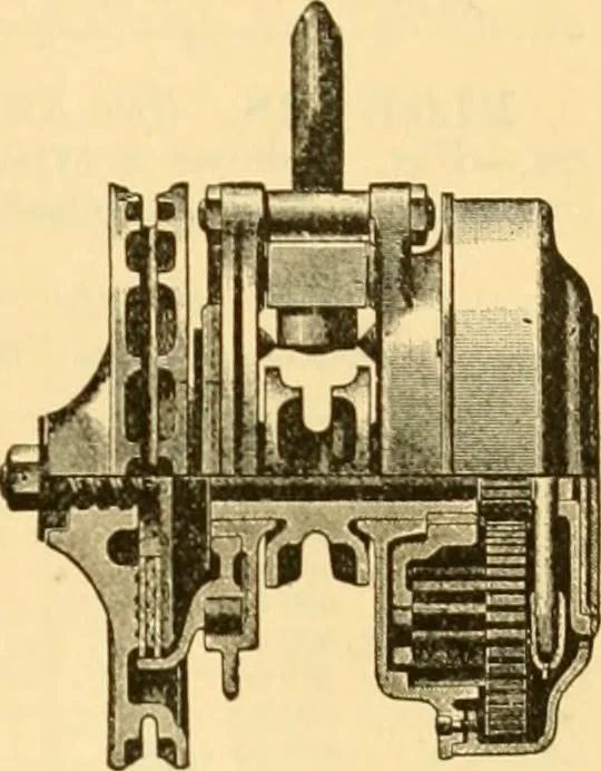 An illustration from Modern mechanism, exhibiting the latest progress in machines, motors, and the transmission of power, being a supplementary volume to Appletons' cyclopaedia of applied mechanics, 1892, leaf 68
