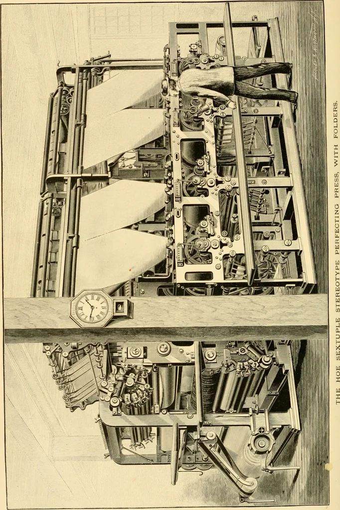 An illustration from Modern mechanism, exhibiting the latest progress in machines, motors, and the transmission of power, being a supplementary volume to Appletons' cyclopaedia of applied mechanics, 1892, leaf 685