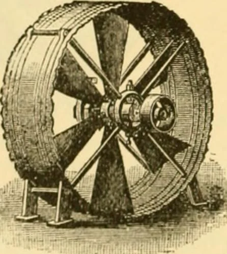 An illustration from Modern mechanism, exhibiting the latest progress in machines, motors, and the transmission of power, being a supplementary volume to Appletons' cyclopaedia of applied mechanics, 1892, leaf 69