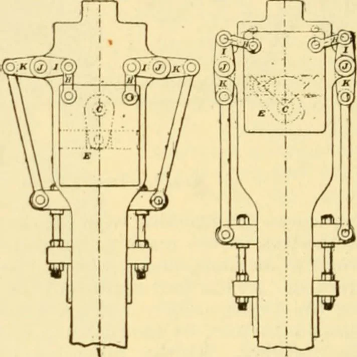 An illustration from Modern mechanism, exhibiting the latest progress in machines, motors, and the transmission of power, being a supplementary volume to Appletons' cyclopaedia of applied mechanics, 1892, leaf 697