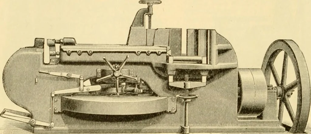 An illustration from Modern mechanism, exhibiting the latest progress in machines, motors, and the transmission of power, being a supplementary volume to Appletons' cyclopaedia of applied mechanics, 1892, leaf 725