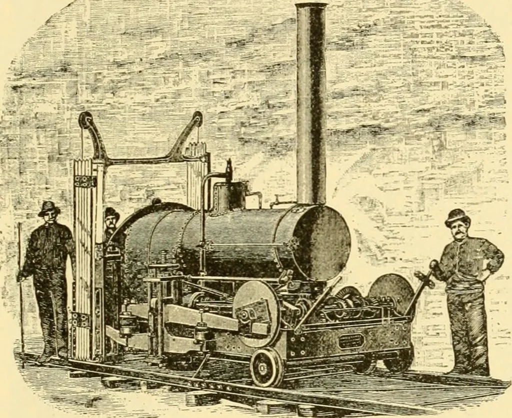 An illustration from Modern mechanism, exhibiting the latest progress in machines, motors, and the transmission of power, being a supplementary volume to Appletons' cyclopaedia of applied mechanics, 1892, leaf 728