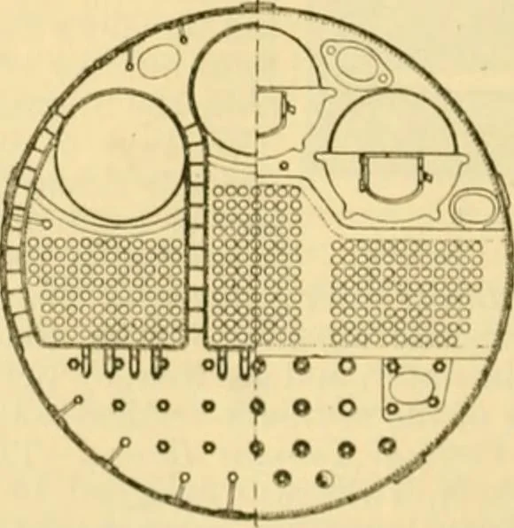 An illustration from Modern mechanism, exhibiting the latest progress in machines, motors, and the transmission of power, being a supplementary volume to Appletons' cyclopaedia of applied mechanics, 1892, leaf 73