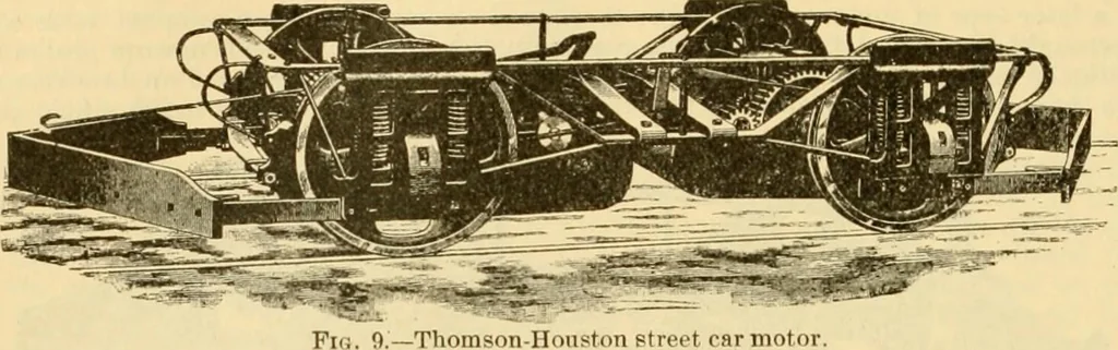 An illustration from Modern mechanism, exhibiting the latest progress in machines, motors, and the transmission of power, being a supplementary volume to Appletons' cyclopaedia of applied mechanics, 1892, leaf 753
