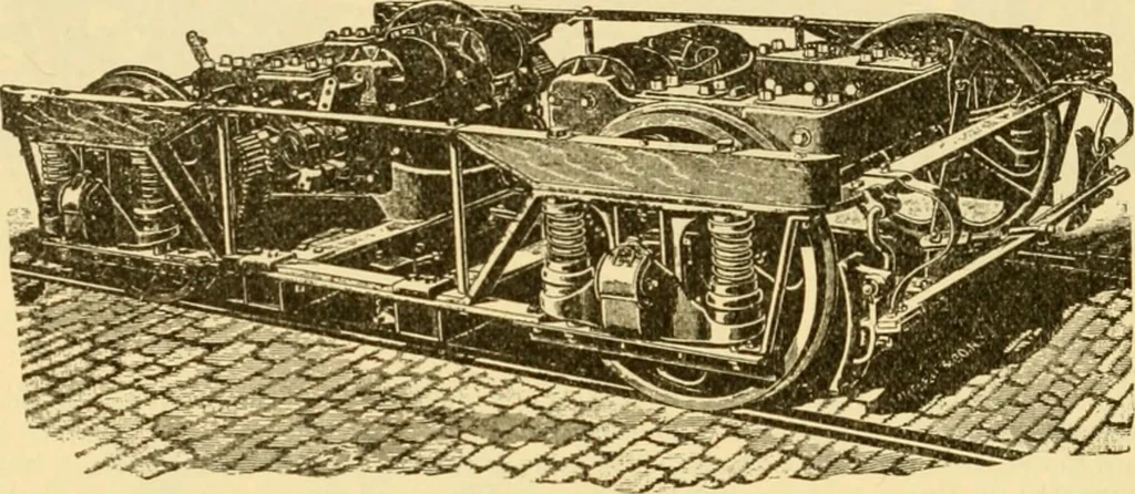 An illustration from Modern mechanism, exhibiting the latest progress in machines, motors, and the transmission of power, being a supplementary volume to Appletons' cyclopaedia of applied mechanics, 1892, leaf 753