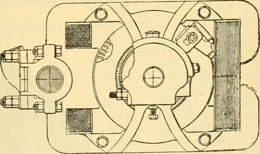 An illustration from Modern mechanism, exhibiting the latest progress in machines, motors, and the transmission of power, being a supplementary volume to Appletons' cyclopaedia of applied mechanics, 1892, leaf 754