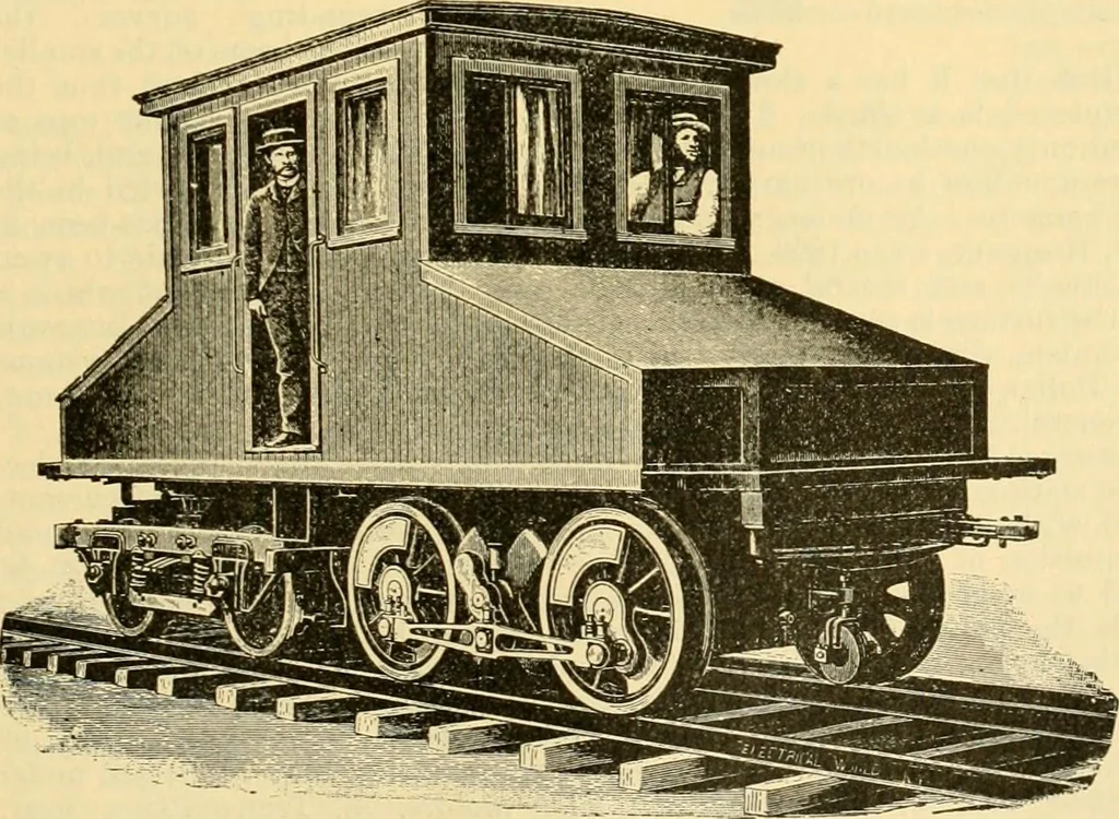 An illustration from Modern mechanism, exhibiting the latest progress in machines, motors, and the transmission of power, being a supplementary volume to Appletons' cyclopaedia of applied mechanics, 1892, leaf 756