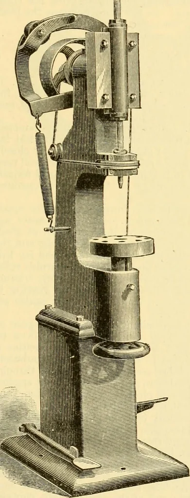 An illustration from Modern mechanism, exhibiting the latest progress in machines, motors, and the transmission of power, being a supplementary volume to Appletons' cyclopaedia of applied mechanics, 1892, leaf 768