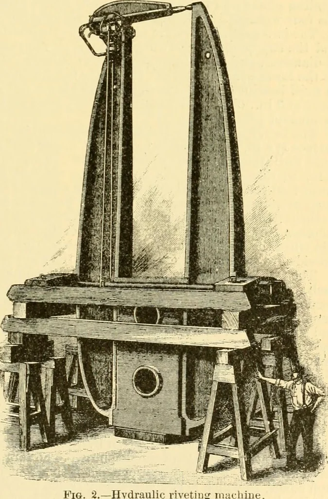 An illustration from Modern mechanism, exhibiting the latest progress in machines, motors, and the transmission of power, being a supplementary volume to Appletons' cyclopaedia of applied mechanics, 1892, leaf 768