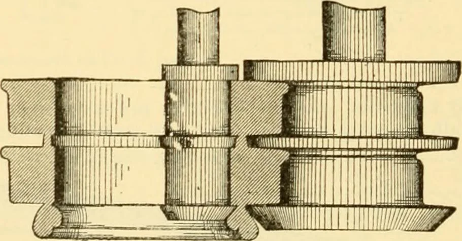 An illustration from Modern mechanism, exhibiting the latest progress in machines, motors, and the transmission of power, being a supplementary volume to Appletons' cyclopaedia of applied mechanics, 1892, leaf 775