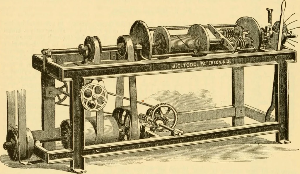 An illustration from Modern mechanism, exhibiting the latest progress in machines, motors, and the transmission of power, being a supplementary volume to Appletons' cyclopaedia of applied mechanics, 1892, leaf 783