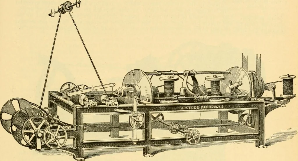 An illustration from Modern mechanism, exhibiting the latest progress in machines, motors, and the transmission of power, being a supplementary volume to Appletons' cyclopaedia of applied mechanics, 1892, leaf 784