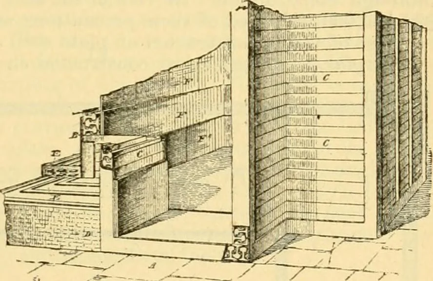 An illustration from Modern mechanism, exhibiting the latest progress in machines, motors, and the transmission of power, being a supplementary volume to Appletons' cyclopaedia of applied mechanics, 1892, leaf 790
