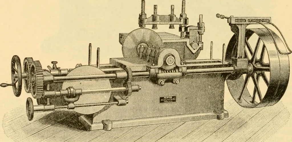 An illustration from Modern mechanism, exhibiting the latest progress in machines, motors, and the transmission of power, being a supplementary volume to Appletons' cyclopaedia of applied mechanics, 1892, leaf 795