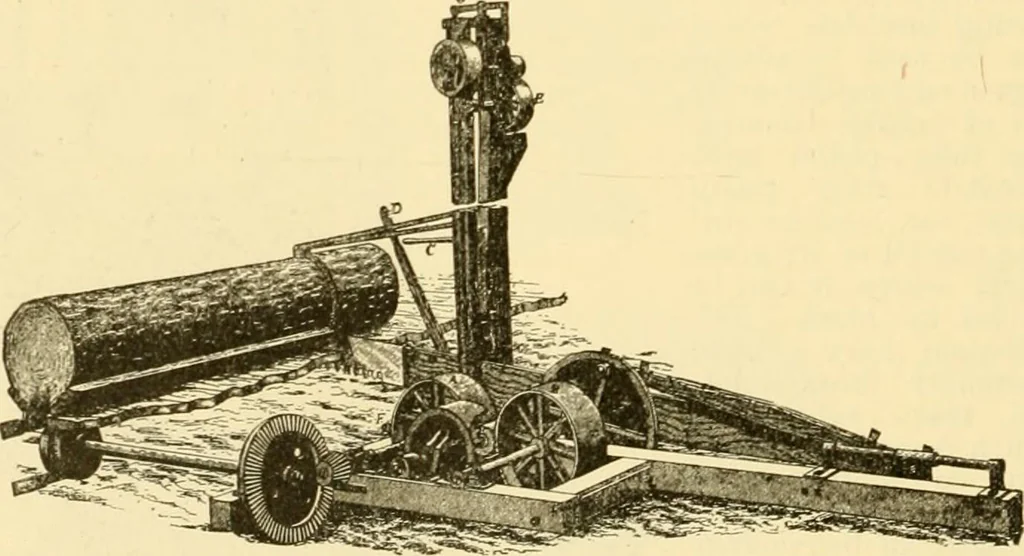 An illustration from Modern mechanism, exhibiting the latest progress in machines, motors, and the transmission of power, being a supplementary volume to Appletons' cyclopaedia of applied mechanics, 1892, leaf 799