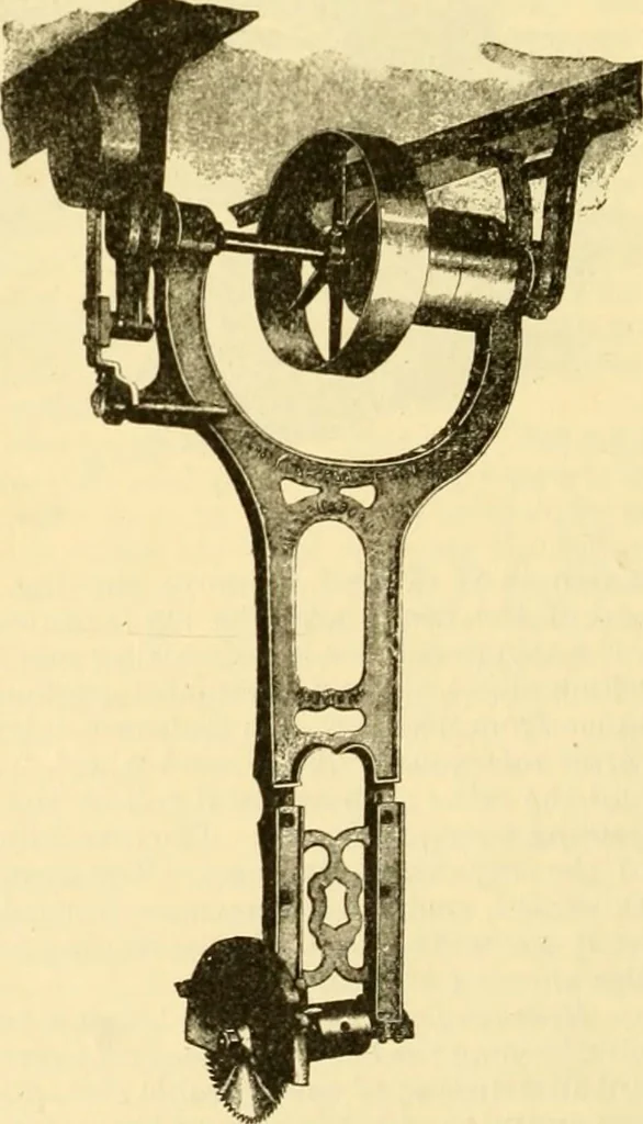 An illustration from Modern mechanism, exhibiting the latest progress in machines, motors, and the transmission of power, being a supplementary volume to Appletons' cyclopaedia of applied mechanics, 1892, leaf 803