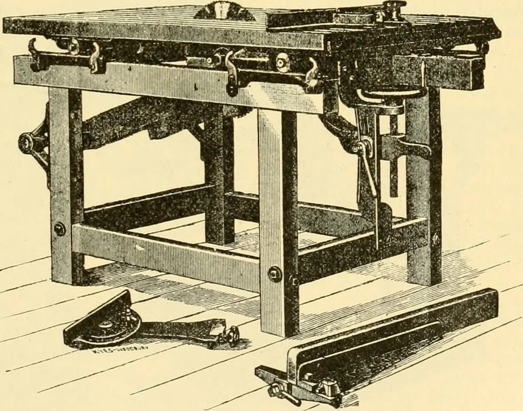 An illustration from Modern mechanism, exhibiting the latest progress in machines, motors, and the transmission of power, being a supplementary volume to Appletons' cyclopaedia of applied mechanics, 1892, leaf 804
