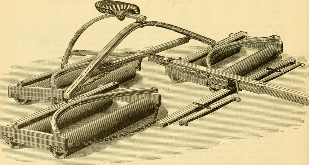 An illustration from Modern mechanism, exhibiting the latest progress in machines, motors, and the transmission of power, being a supplementary volume to Appletons' cyclopaedia of applied mechanics, 1892, leaf 815