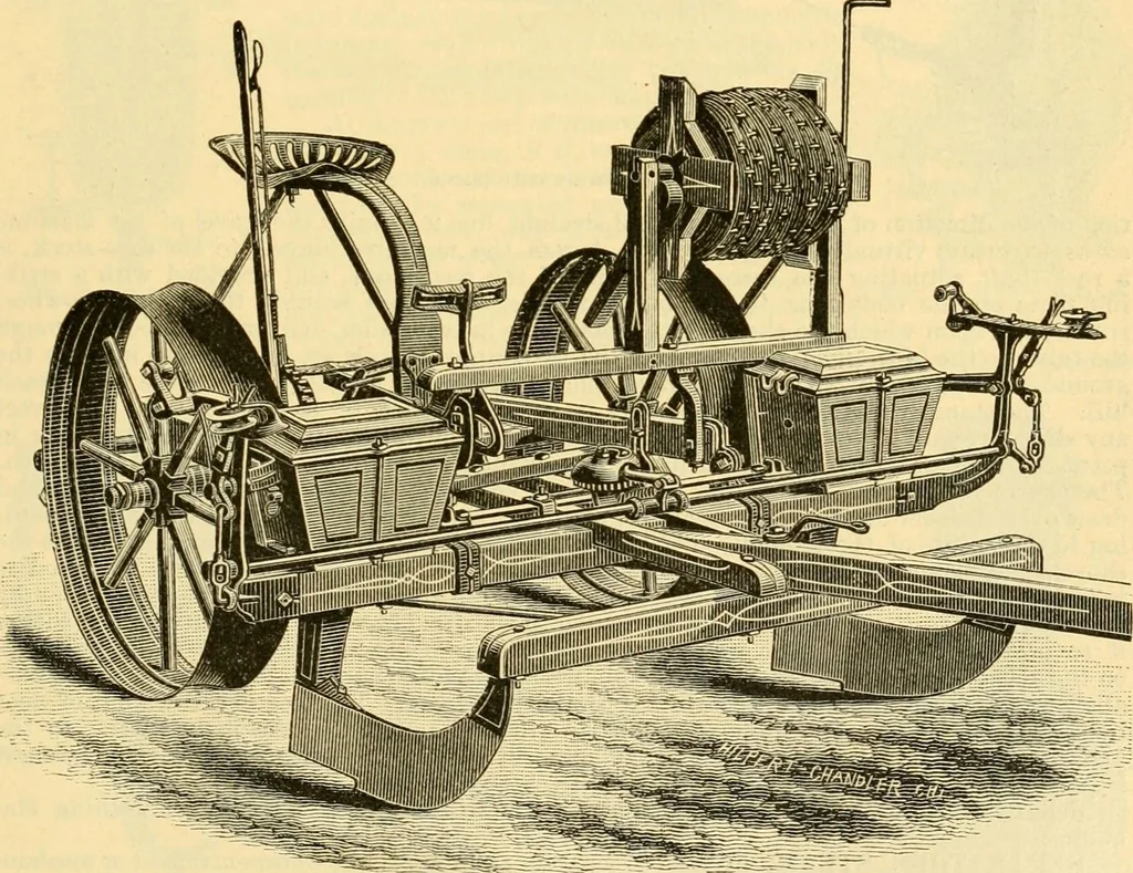 An illustration from Modern mechanism, exhibiting the latest progress in machines, motors, and the transmission of power, being a supplementary volume to Appletons' cyclopaedia of applied mechanics, 1892, leaf 816