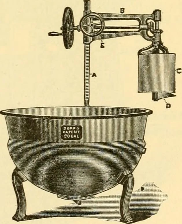 An illustration from Modern mechanism, exhibiting the latest progress in machines, motors, and the transmission of power, being a supplementary volume to Appletons' cyclopaedia of applied mechanics, 1892, leaf 834