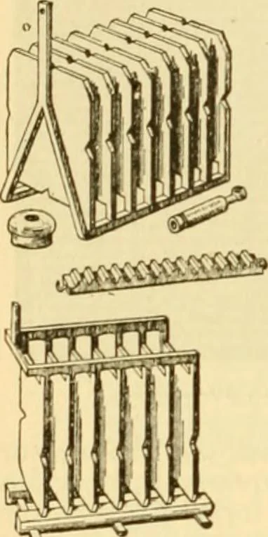 An illustration from Modern mechanism, exhibiting the latest progress in machines, motors, and the transmission of power, being a supplementary volume to Appletons' cyclopaedia of applied mechanics, 1892, leaf 851