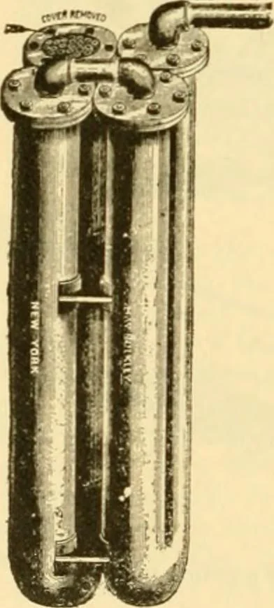 An illustration from Modern mechanism, exhibiting the latest progress in machines, motors, and the transmission of power, being a supplementary volume to Appletons' cyclopaedia of applied mechanics, 1892, leaf 855