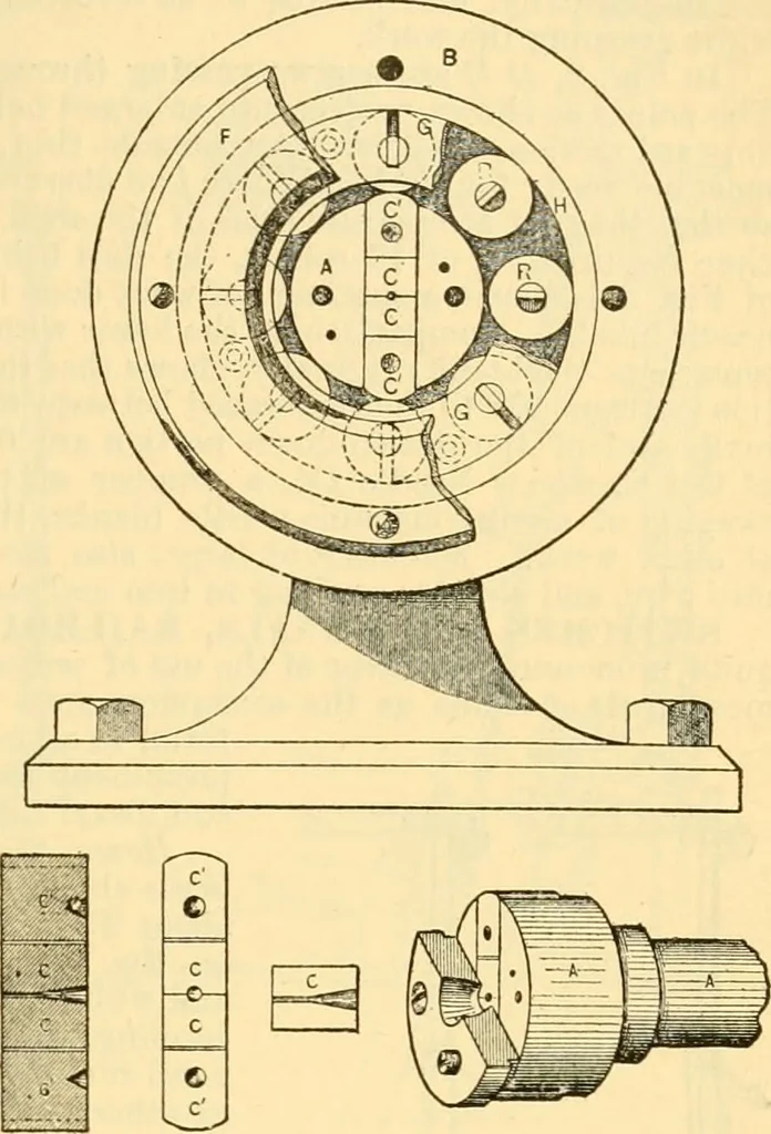 An illustration from Modern mechanism, exhibiting the latest progress in machines, motors, and the transmission of power, being a supplementary volume to Appletons' cyclopaedia of applied mechanics, 1892, leaf 856