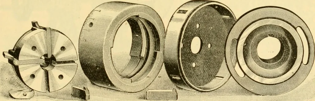 An illustration from Modern mechanism, exhibiting the latest progress in machines, motors, and the transmission of power, being a supplementary volume to Appletons' cyclopaedia of applied mechanics, 1892, leaf 86