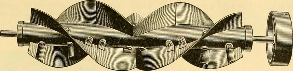 An illustration from Modern mechanism, exhibiting the latest progress in machines, motors, and the transmission of power, being a supplementary volume to Appletons' cyclopaedia of applied mechanics, 1892, leaf 892