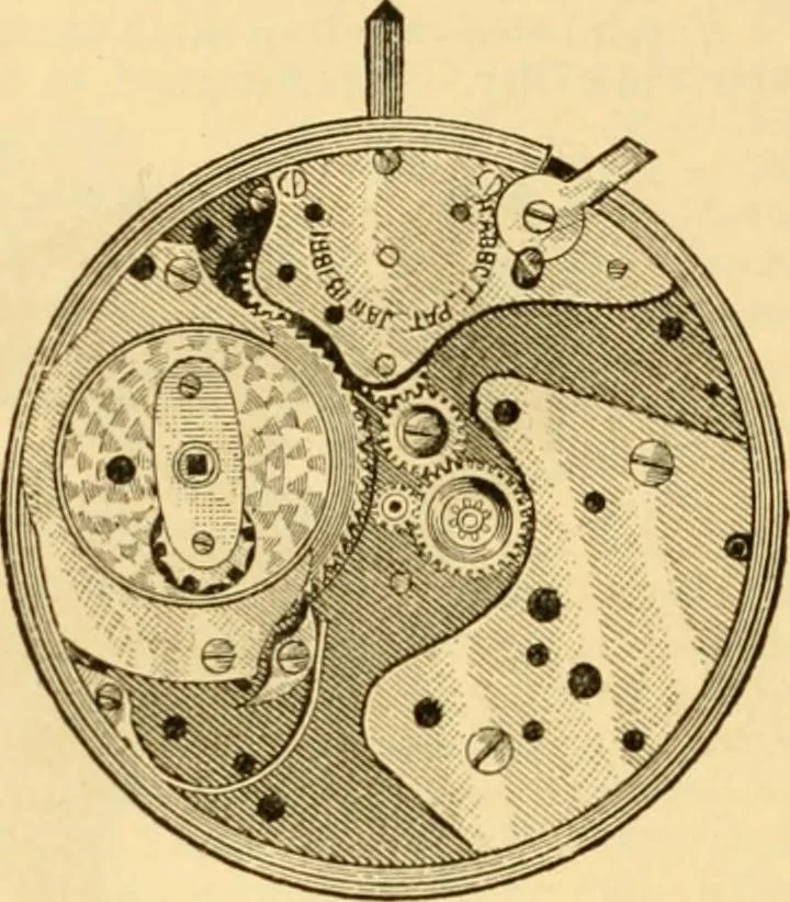 An illustration from Modern mechanism, exhibiting the latest progress in machines, motors, and the transmission of power, being a supplementary volume to Appletons' cyclopaedia of applied mechanics, 1892, leaf 919