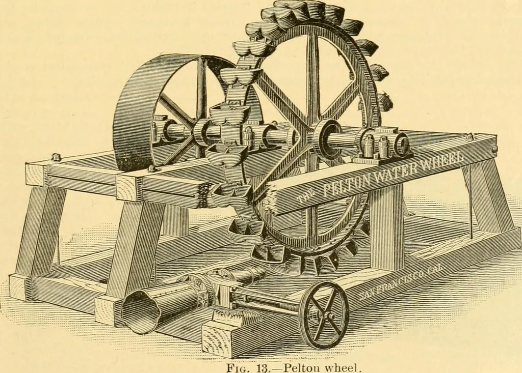 An illustration from Modern mechanism, exhibiting the latest progress in machines, motors, and the transmission of power, being a supplementary volume to Appletons' cyclopaedia of applied mechanics, 1892, leaf 932