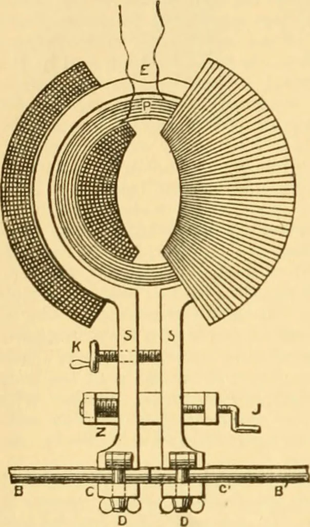 An illustration from Modern mechanism, exhibiting the latest progress in machines, motors, and the transmission of power, being a supplementary volume to Appletons' cyclopaedia of applied mechanics, 1892, leaf 935