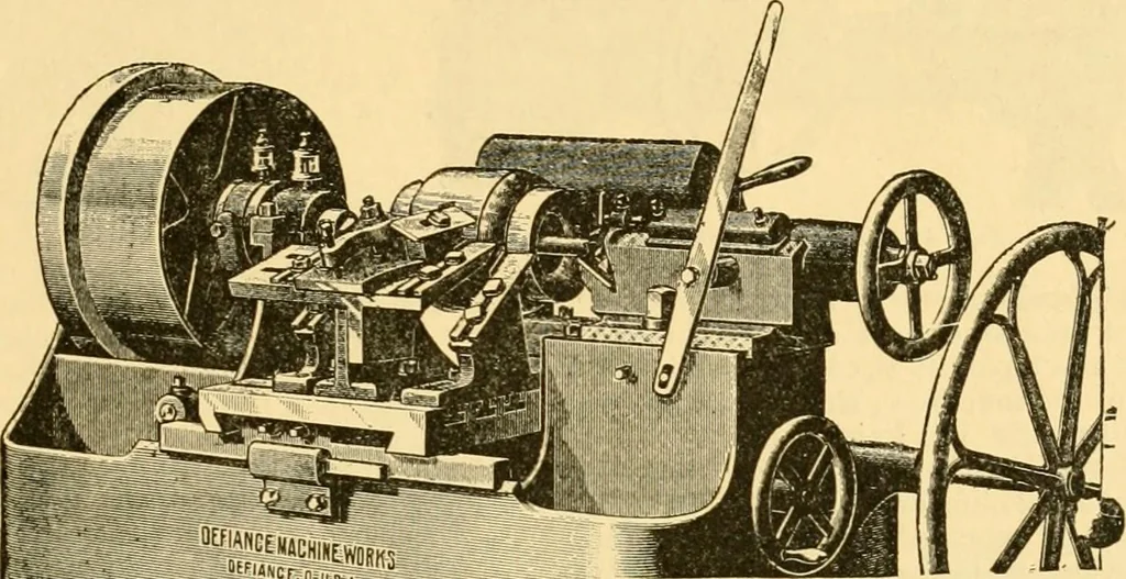 An illustration from Modern mechanism, exhibiting the latest progress in machines, motors, and the transmission of power, being a supplementary volume to Appletons' cyclopaedia of applied mechanics, 1892, leaf 946