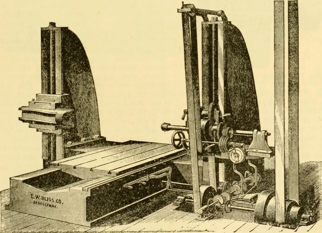 An illustration from Modern mechanism, exhibiting the latest progress in machines, motors, and the transmission of power, being a supplementary volume to Appletons' cyclopaedia of applied mechanics, 1892, leaf 96