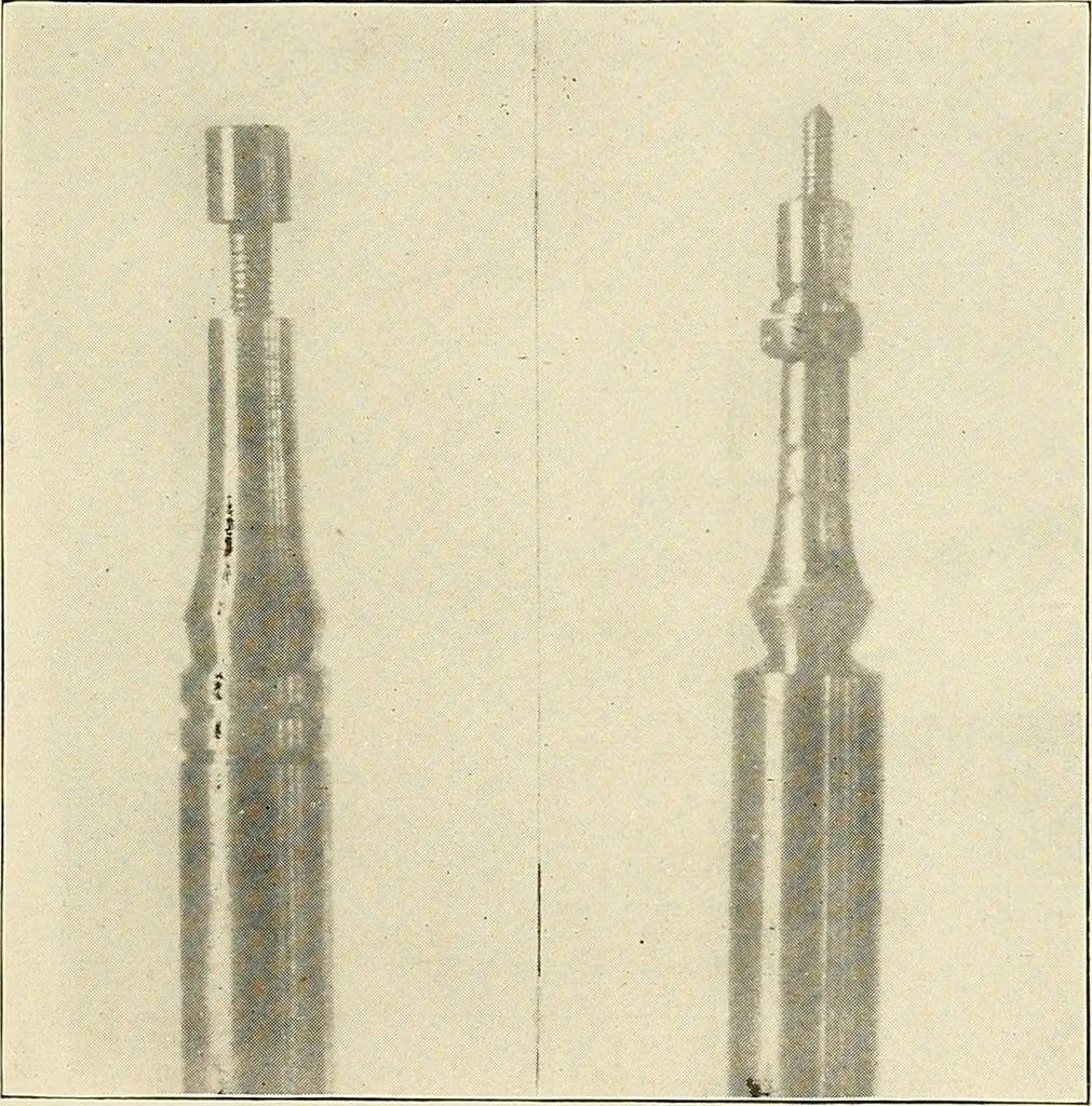 An illustration from Modern methods in horology, 1904, leaf 106