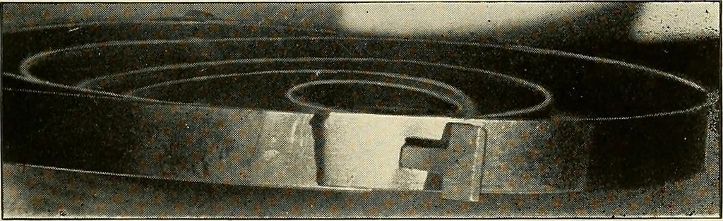 An illustration from Modern methods in horology, 1904, leaf 170
